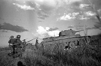 Japanische Soldaten im Grenzkrieg gegen die Sowjetunion im Jahr 1939