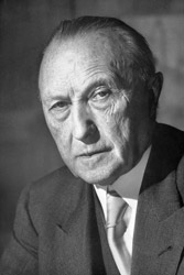Konrad Adenauer wurde 1949 Bundeskanzler