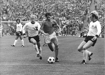 Deutschland wird 1974 Weltmeister gegen Niederlande