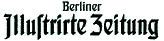 Logo - Berliner Illustrirte Zeitung vom  16.12.1937